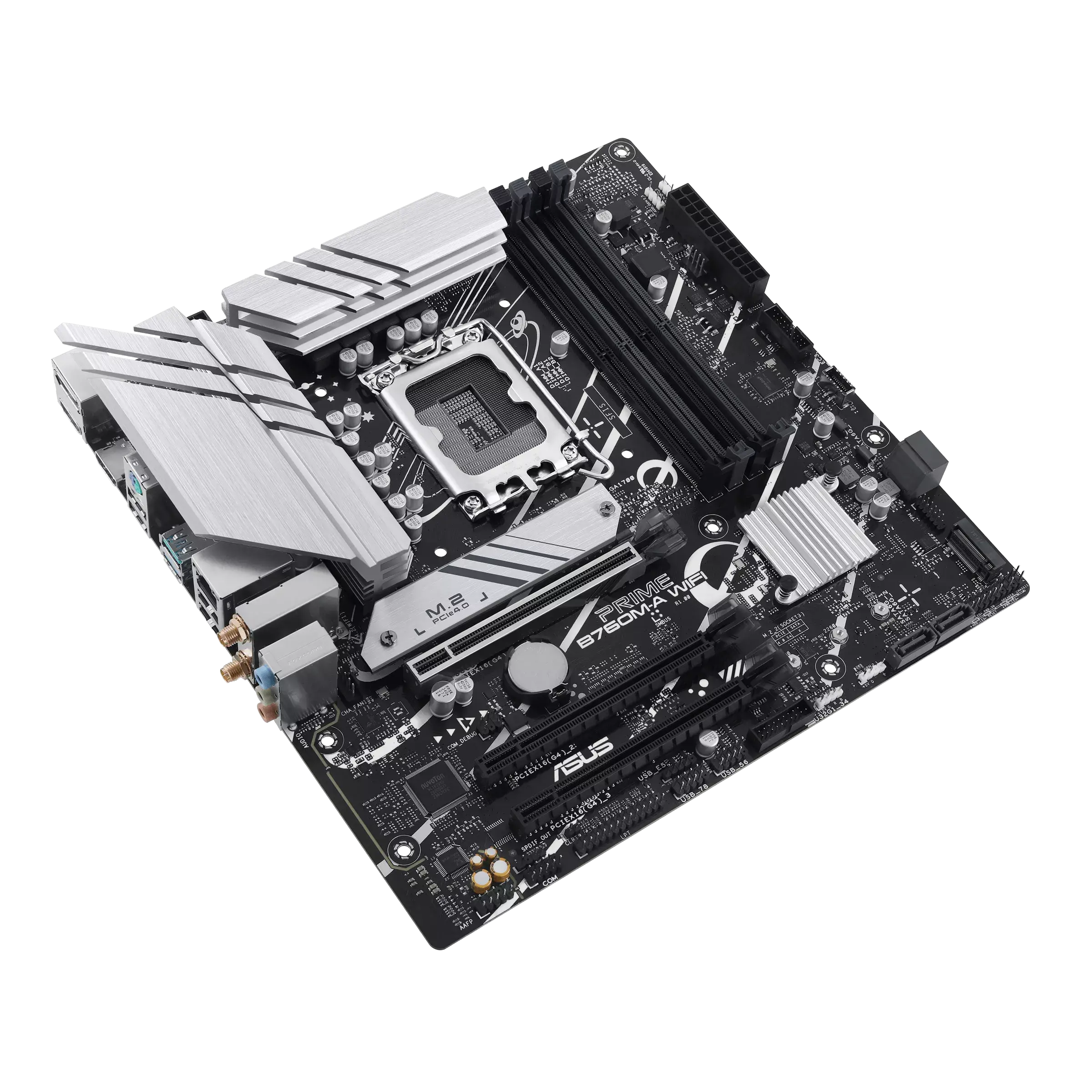 Дънна платка ASUS PRIME B760M-A WIFI DDR5, LGA 1700