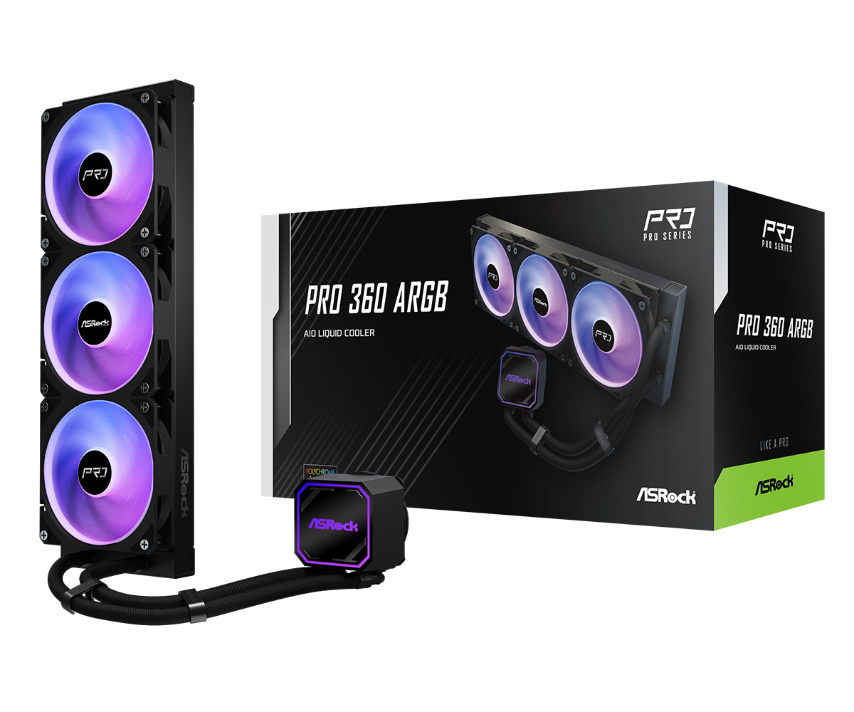 Охладител за процесор ASRock Pro 360 ARGB