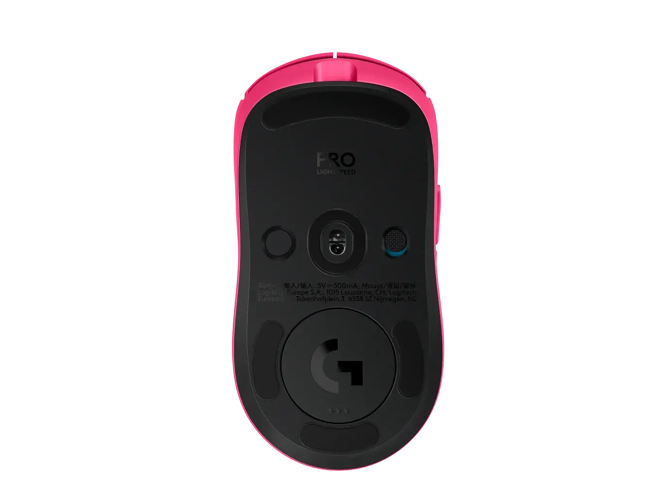 Геймърска мишка Logitech G Pro 2 Lightspeed Wireless - Magenta