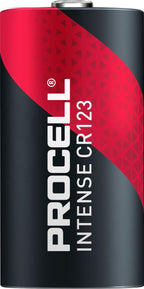 CR123 3V Industrial Lithium Battery, 10 pcs. per pack PROCELL INTENSE DURACELL /price for 10 batteries/
