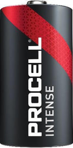 Alkaline Industrial Battery LR20 D 10pk INTENSE PROCELL /price for 10 pcs./