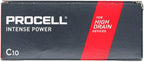 Alkaline industrial battery LR14 C 1.5V 10pk pack INTENSE PROCELL /price for 10 batteries/