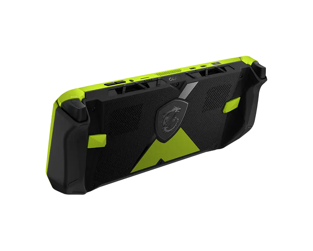 Игрова конзола MSI CLAW A8 BZ2EM-058GR - 8" IPS FHD+(1920x1200) 120Hz VRR, 24GB LPDDR5x, 1TB SSD, Windows 11 Home - Neon Green