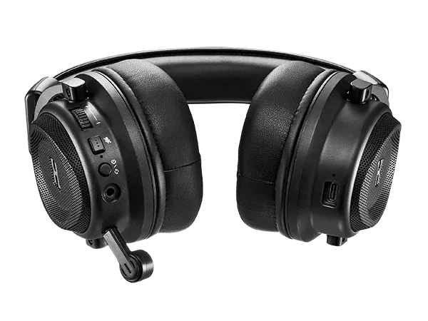 Геймърски безжични слушалки PowerColor Alphyn AH10 - Черни