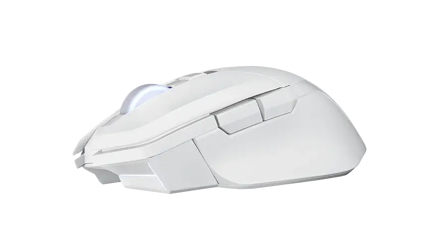 Геймърска безжична мишка PowerColor ALPHYN AM10 - White