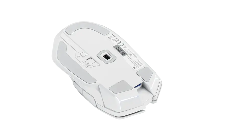Геймърска безжична мишка PowerColor ALPHYN AM10 - White