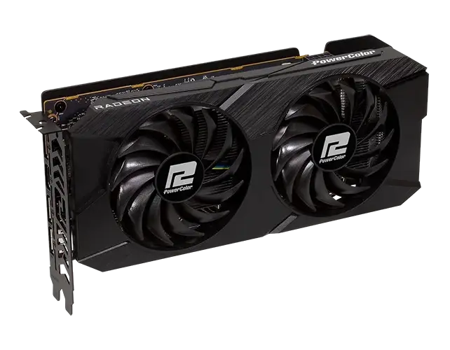 Видео карта POWERCOLOR RX 7600 Fighter V2 8GB GDDR6