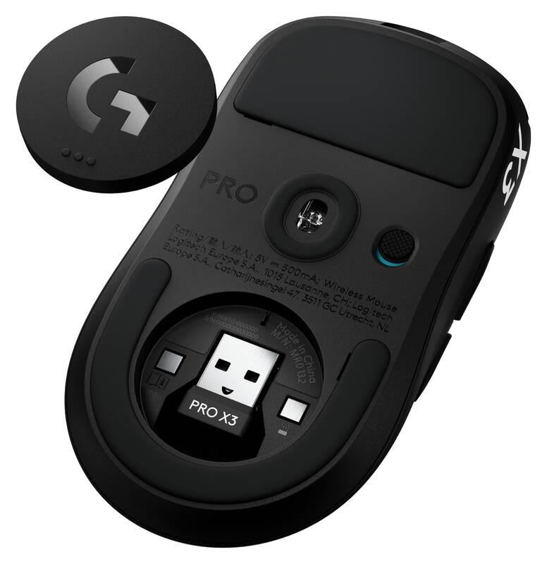 Геймърска мишка Logitech G Pro X3 Superstrike - Midnight Black