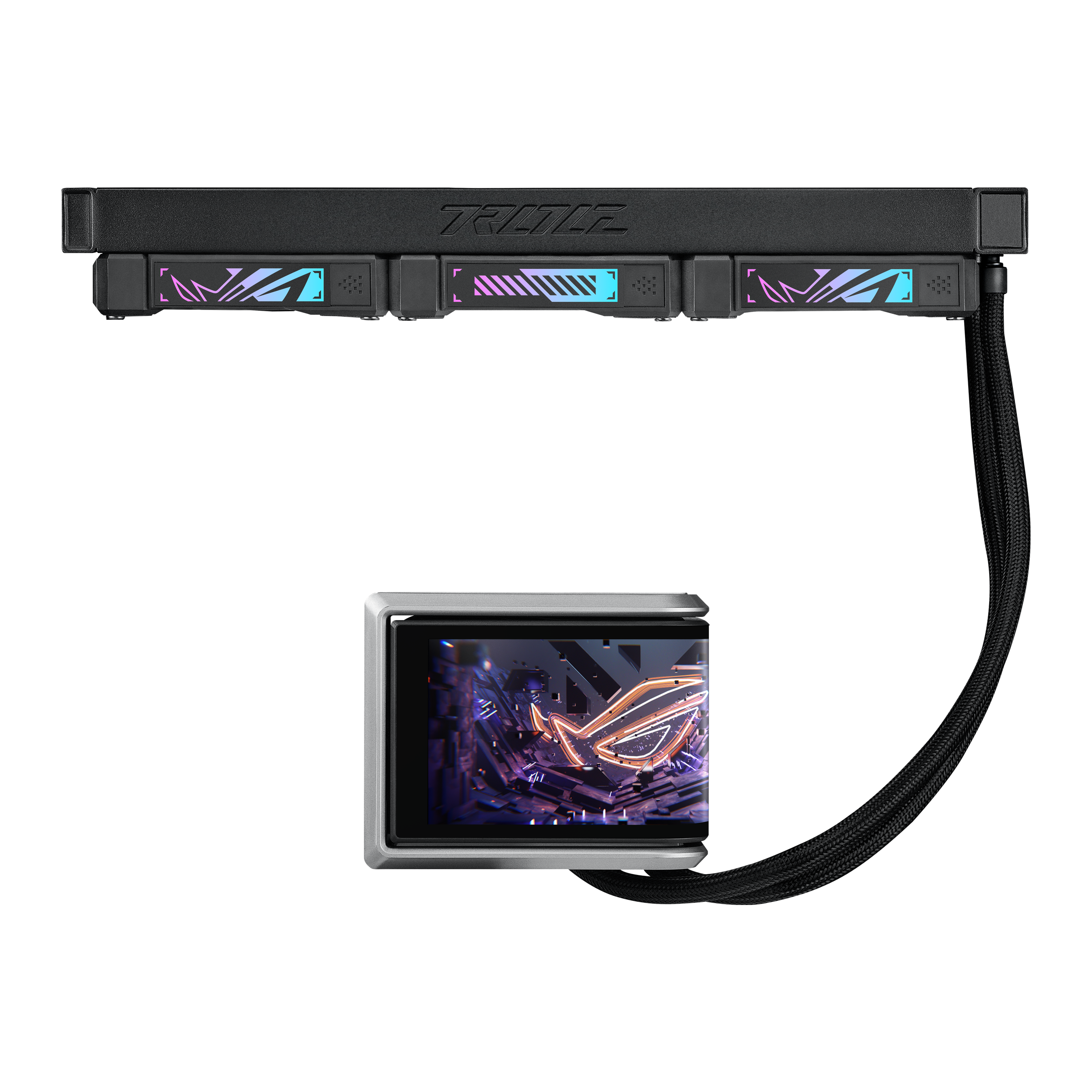 CPU Cooler ASUS ROG Ryuo IV 360 ARGB 6.67" Curved AMOLED Display