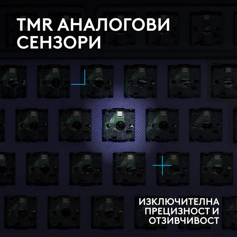 Геймърска механична клавиатура Logitech G512 X 98 - Dual Swap Analog/Mechanical Switch - Black
