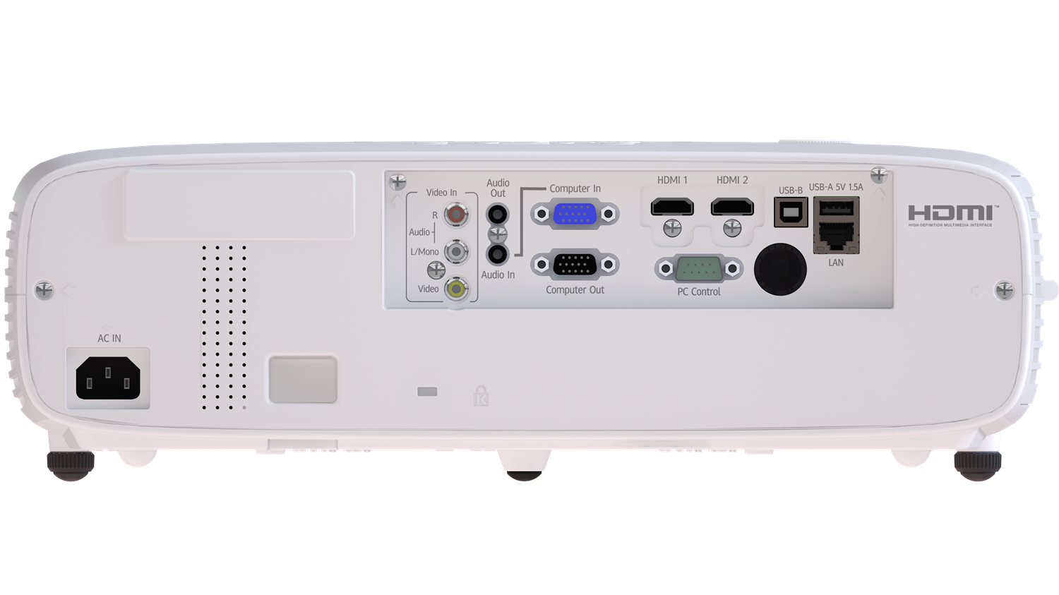 Късофокусен лазeрен 3CLD проектор RICOH WUL5A40ST,55-150" WXGA 1920x1200, 4500 Lumens,от 51 см