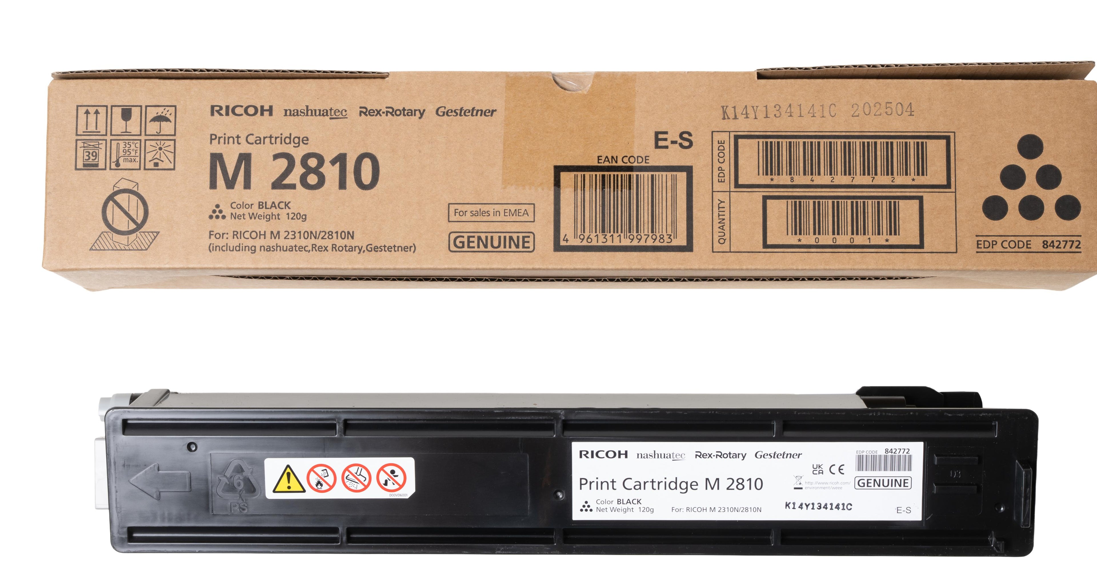 Тонер-бутилка M2810 за RICOH M2310N,M2810N за 6000 страници