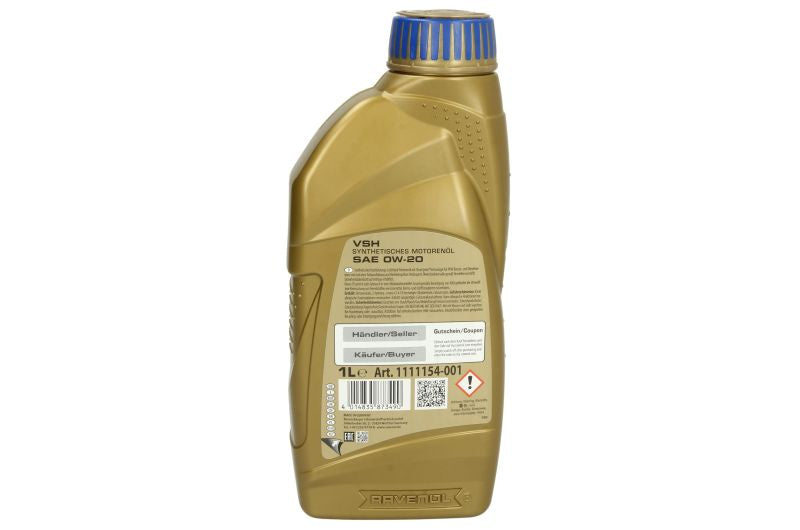 RAVENOL VSH 0W20 1L