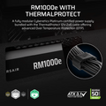 Захранващ блок Corsair RMe RM1000e Black 1000W 80+ Gold ATX 3.1, Thermal Protect