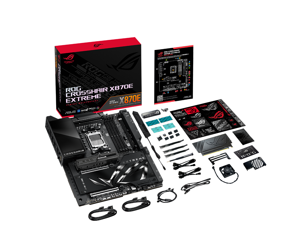 Дънна платка ASUS ROG CROSSHAIR X870E EXTREME WIFI AM5 DDR5