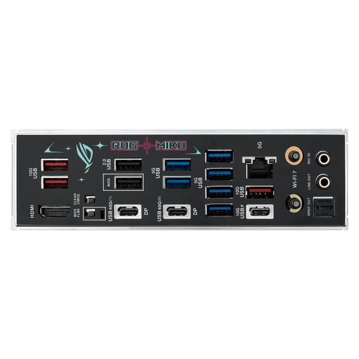 Дънна платка ASUS ROG STRIX X870E-H GAMING Hatsune Miku Edition WIFI 7 AM5 DDR5