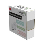 Roll of adhesive labels for STICK EASY UP21, 14x40mm, 180 pcs, white