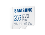 Samsung EVO Plus Memory Card, microSDXC, UHS-I, 256GB, Adapter