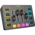 Audio Mixer FIFINE SC3 RGB Audio Interface - Black