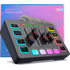 Audio Mixer FIFINE SC3 RGB Audio Interface - Black