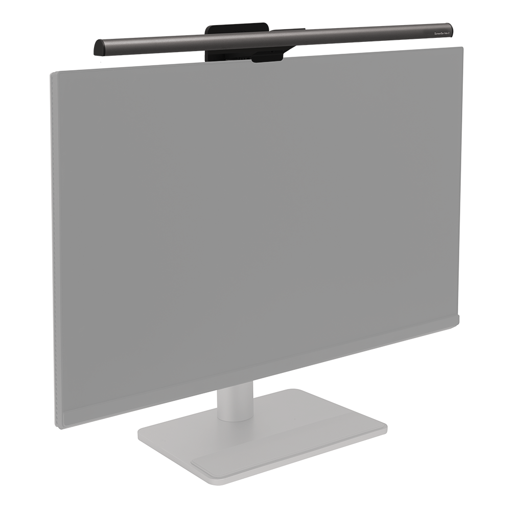 Лампа за четене за монитор BenQ ScreenBar Halo 2 - Черно