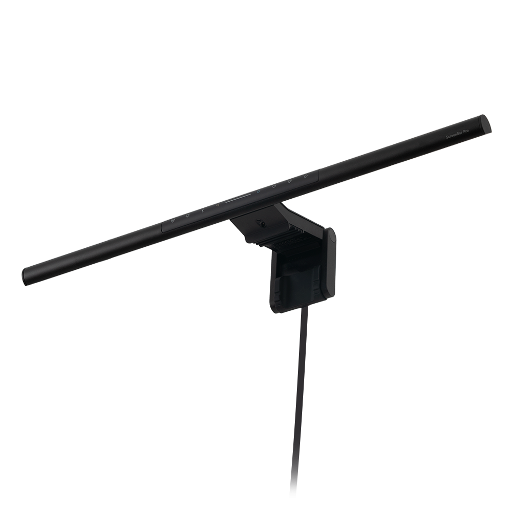 Лампа за четене за монитор BenQ ScreenBar Pro - Черно
