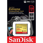 SANDISK Extreme® CompactFlash® Memory Card 128Gb