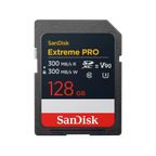 SanDisk Extreme Pro SDXC 128GB 300MB/s & 300Mb/s Class 10 V90 UHS-II Memory Card