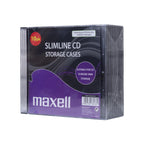 CD/DVD Cases MAXELL Slim Black 10pk /price for 10 pcs./