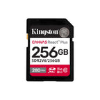 Kingston Canvas React Plus V60 UHS-II 256GB Memory Card