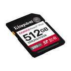Kingston Canvas React Plus V60 UHS-II 512GB Memory Card