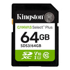 Kingston Canvas Select Plus SD Memory Card 64GB