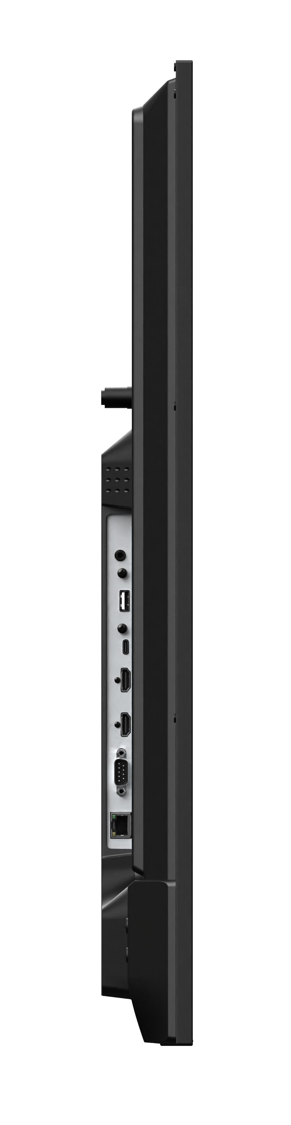 Широкоформатен дисплей SHARP MultiSync E509, 50", UHD, 350cd/m2, D-LED backlight, 16/7 proof, USB MediaPlayer