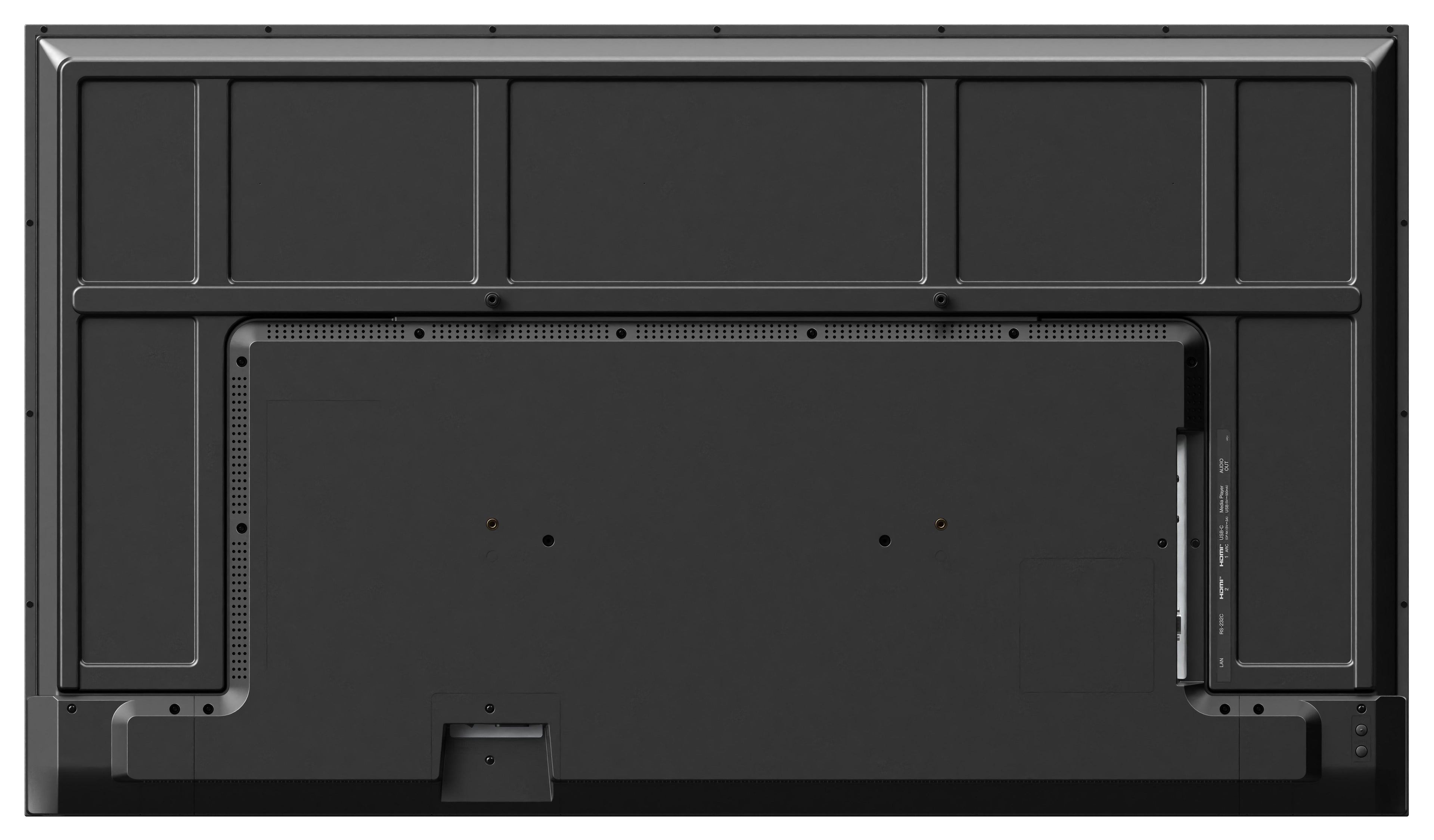 Широкоформатен дисплей SHARP MultiSync E659, 65", UHD, 350cd/m2, D-LED backlight, 16/7 proof, USB MediaPlayer