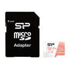 Silicon Power Superior 256GB memory card, microSDXC, Class 10, SD Adapter