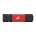 Външен SSD Silicon Power DS72 Red - 500GB