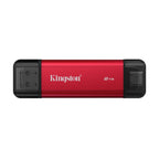Flash drive Kingston Dual USB-A/C Portable SSD 2TB - Black/Red
