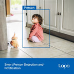TP LINK C206 Wi-Fi Security Camera, Outdoor and Indoor Use, Pan/Tilt, microSD, Water and Dust Resistance