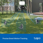 TP LINK C206 Wi-Fi Security Camera, Outdoor and Indoor Use, Pan/Tilt, microSD, Water and Dust Resistance