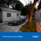TP LINK C206 Wi-Fi Security Camera, Outdoor and Indoor Use, Pan/Tilt, microSD, Water and Dust Resistance