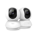 TP-Link Tapo C210P2 Security WiFi Camera, 360°, Pan/Tilt - 2 Pieces