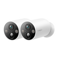 Охранителна WiFi камера TP-Link Tapo C425, Външен/вътрешен монтаж, WiFi - 2 Броя