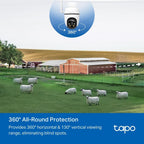 Outdoor Security 4G LTE Camera TP-Link Tapo C501 - 1080P Pan/Tilt