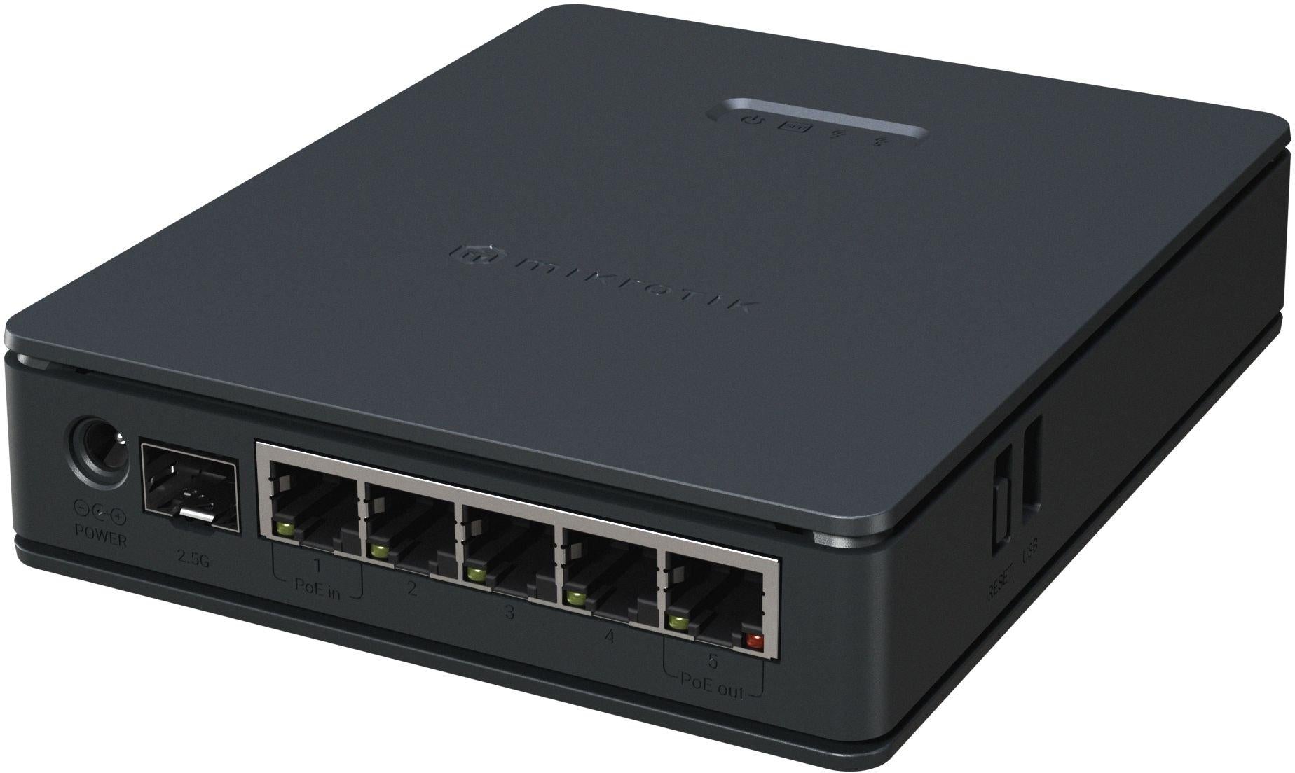 Безжичен Access Point MikroTik hAP ax S - E62iUGS-2axD5axT