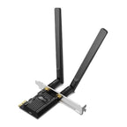 Wireless adapter TP-LINK Archer TX20E, PCIe, 1800Mbps, Wireless AX, 2.4GHz/5GHz, BT 5.2, 2x external antennas