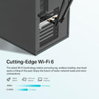 Wireless adapter TP-LINK Archer TX20E, PCIe, 1800Mbps, Wireless AX, 2.4GHz/5GHz, BT 5.2, 2x external antennas