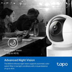 IP Camera Dome TP-Link Tapo C222, 2560x1440@30fps, Pan/Tilt, H.264, microSD, Wi-Fi, Audio, RJ-45