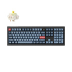 Keychron V6 MAX QMK Carbon Black Mechanical Keyboard - Wireless, Full-Size