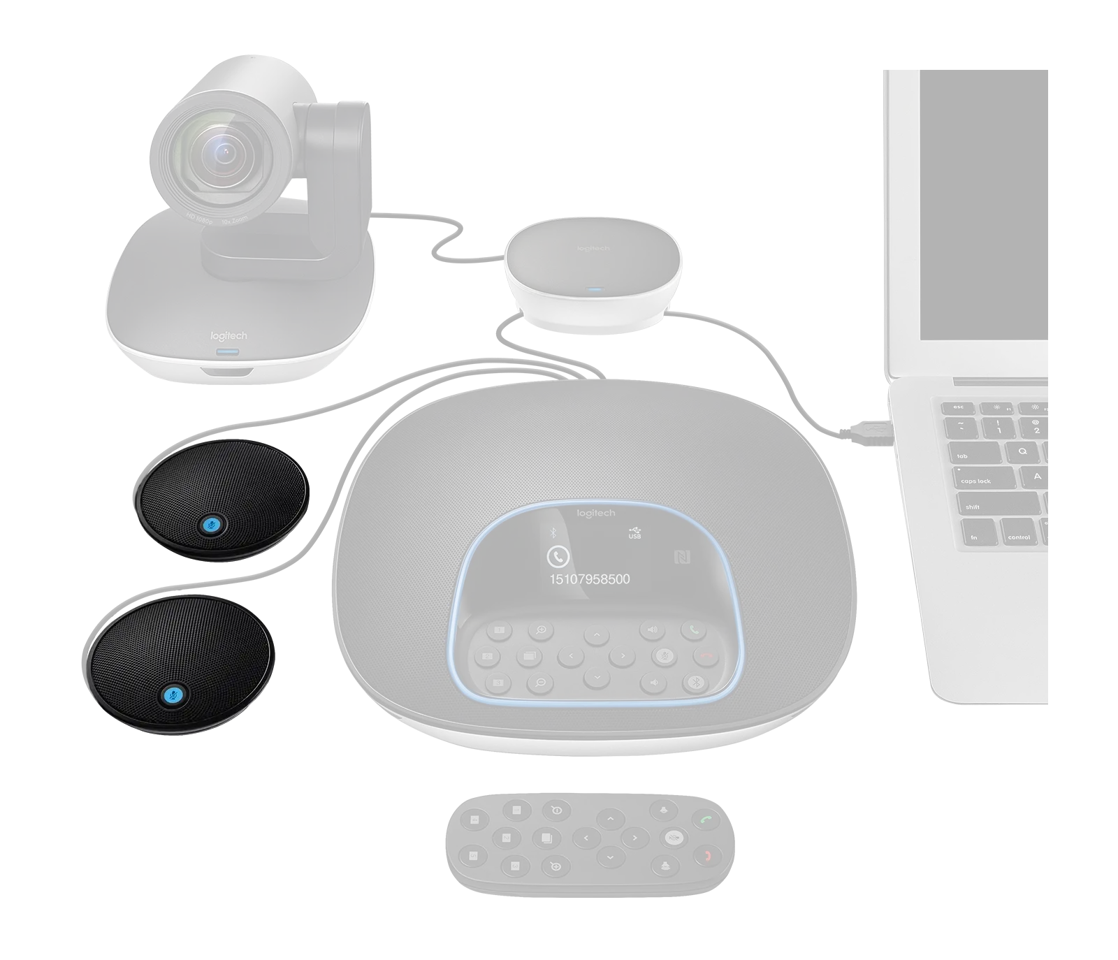 Допълнителни микрофони Logitech GROUP Only, 989-000171
