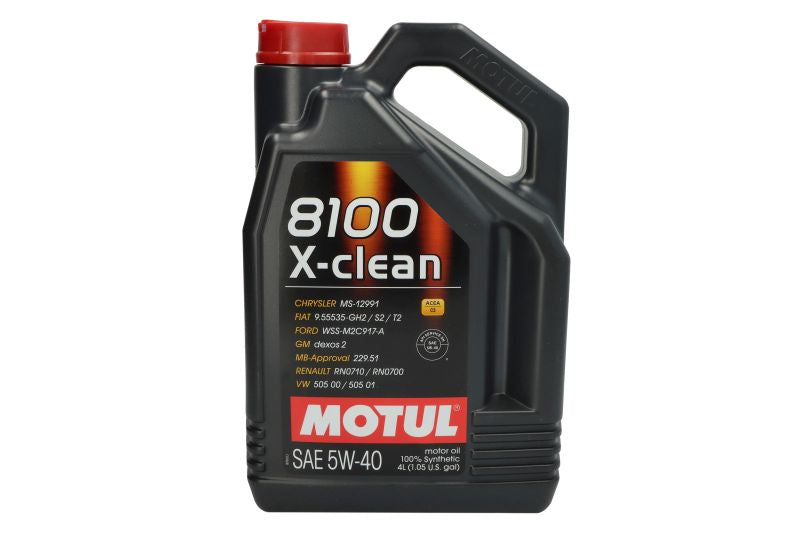 MOTUL 8100 X-CLEAN 5W40 C3 4L